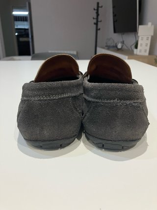 Mocasines caballero ante azul talla 42