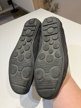 Mocasines caballero ante azul talla 42