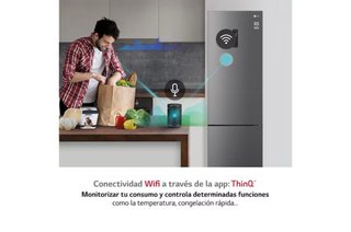 Frigorífico LG P-600 GBP61DSXGC inox grafito 374 L