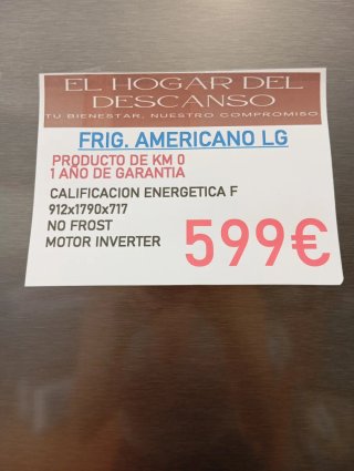 FRIGORÍFICO AMERICANO LG
