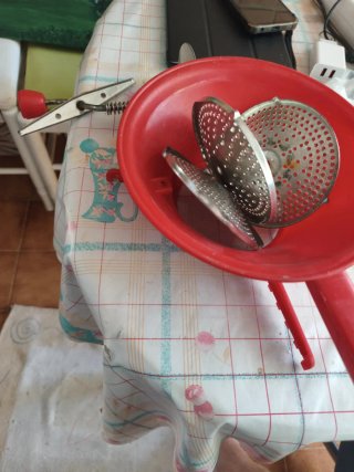 Pasapurés rojo
