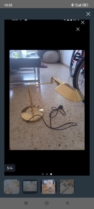 Lámpara de mesa diseño exclusivo cuesta 250 €