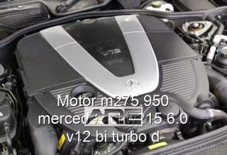 Motor m275.950 mercedes cl w215 6.0 v12 bi r_77116