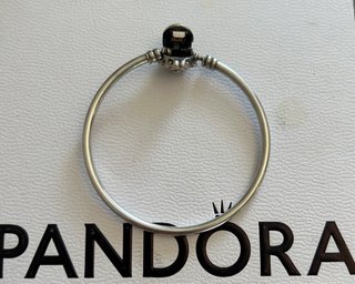Pulsera Pandora Gato Cheshire Plata
