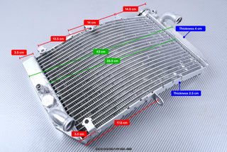 Radiador para HONDA CBR 600 F / F4 1999 - 2000