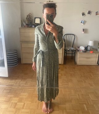 Vestito lungo fantasia