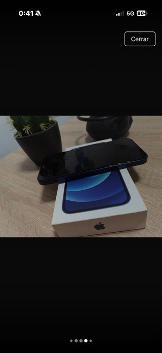 iPhone 12 64GB Azul Batería 76%