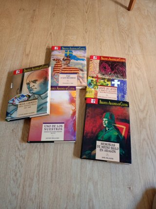 Lote de Libros Biblioteca Aragonesa Cultura
