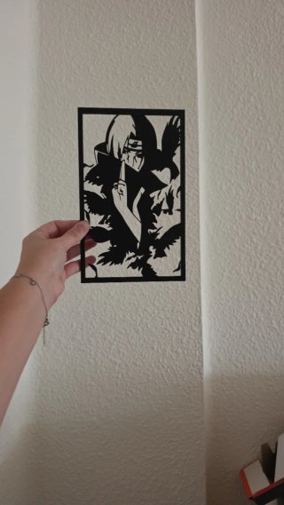Cuadro Decorativo Itachi Uchiha