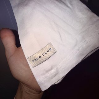 Camiseta Polo Club Blanca Original