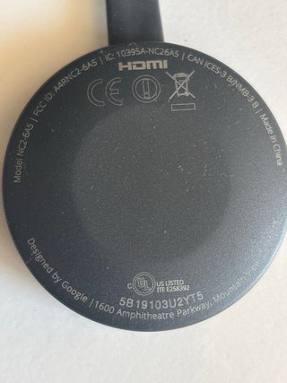 Chromecast Google 2da Gen