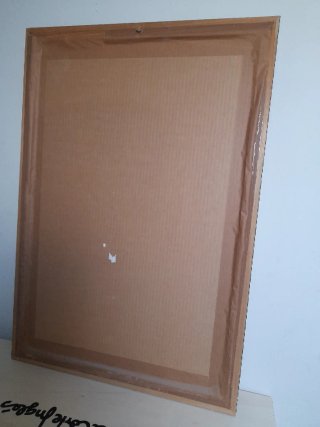 Espejo grande decorativo madera y cristal