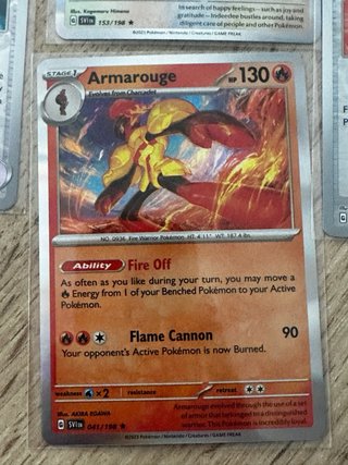 Lote Cartas Pokémon SCARLET VIOLET HOLO Ingles