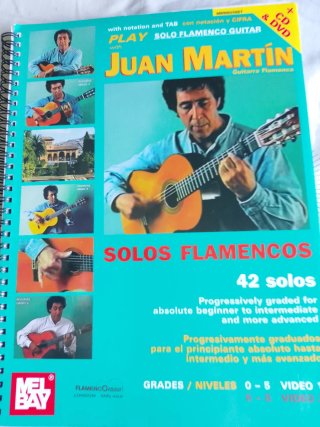 Juan Martín Solos Flamencos Libros y DVDs