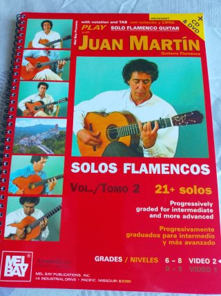 Juan Martín Solos Flamencos Libros y DVDs