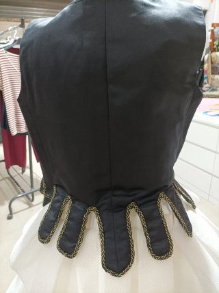 Justillo Fallera Negro