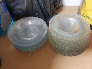 Vajilla Duralex Transparente Vintage 27 Piezas
