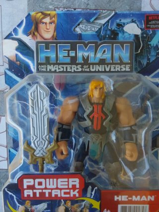 Figura He-Man Power Attack Masters of the Universe