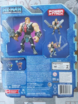 Figura He-Man Power Attack Masters of the Universe