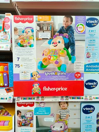 Andador primeros pasos Fisher Price