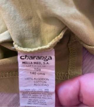 Camiseta sin mangas niño Talla 10