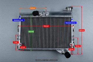 Radiador YAMAHA MT07 2014 - 2020 MT-07