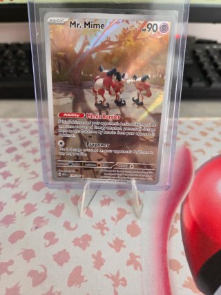 Carta Pokémon Mr. Mime Ilustración Rara 151