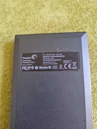 Disco Duro Externo Seagate 500GB