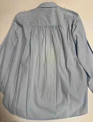 Camisa Zara Basic perlas