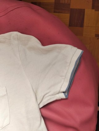 Polo de hombre blanco