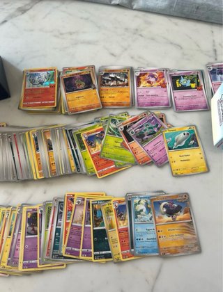 50 Carte Pokémon - nessun doppione