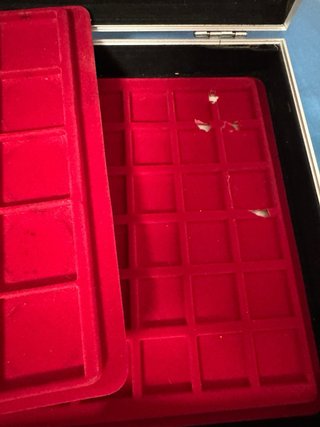 Maletín aluminio para monedas con 5 bandejas