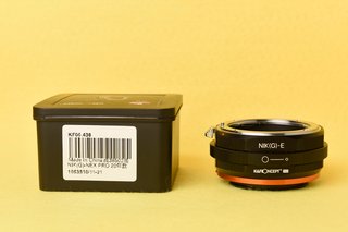 Adattatore K&F Concept Nikon G a Sony E