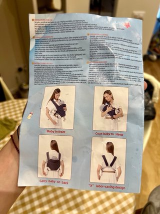 Mochila Porta Bebés Ergonómica