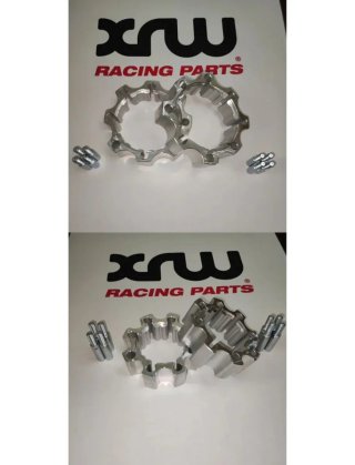 kit separadores 45mm aluminio SUZUKI YAMAHA HONDA