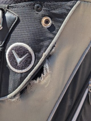 Sacca da golf Callaway con mazze