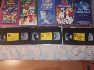 Lote Películas VHS y DVD