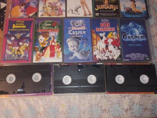 Lote Películas VHS y DVD