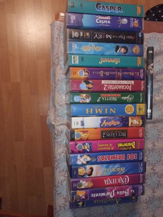 Lote Películas VHS y DVD