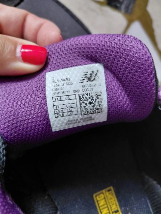New Balance Sneakers Grigio Viola uomo