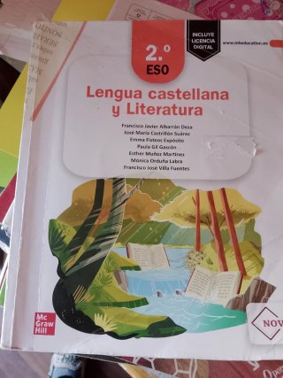 Libro de lengua española 2 eso