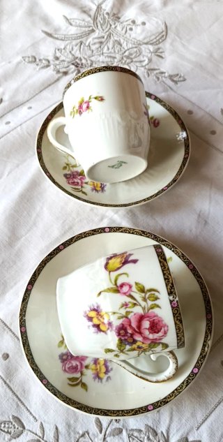 2 tazze Limoges 1910 tutte le foto