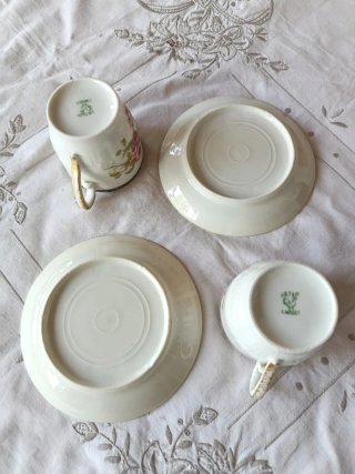 2 tazze Limoges 1910 tutte le foto