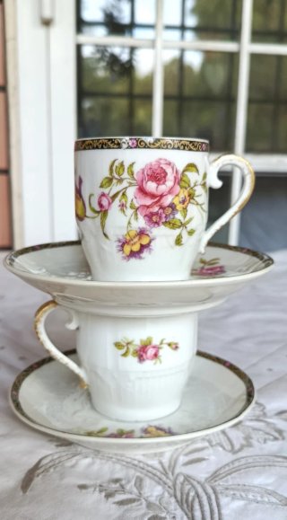 2 tazze Limoges 1910 tutte le foto