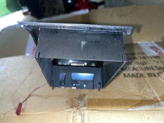 Moldura Central BMW E39 Negra