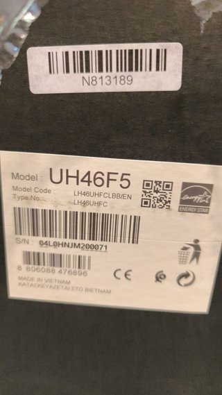 Samsung Pantalla Plana Digital 46"  LH46f5 TIENDA
