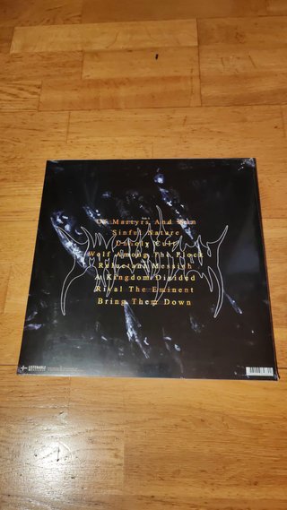 IMMOLATION - Unholy Cult LP, Vinilo Marble, Ed. Lt
