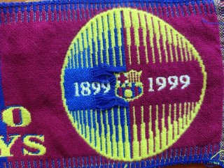 Bufanda FC Barcelona 100 Anys 1899-1999