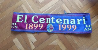 Bufanda FC Barcelona 100 Anys 1899-1999