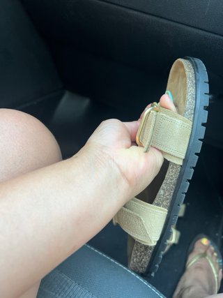 Sandalias Stradivarius Marrones Talla 38